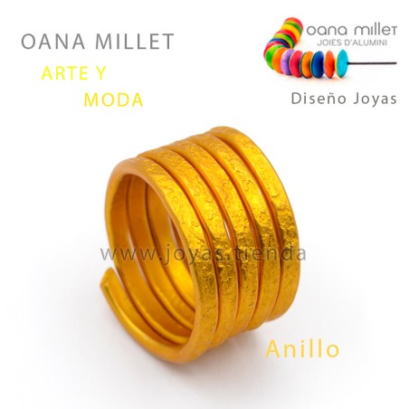 Anillo Vida Amarillo