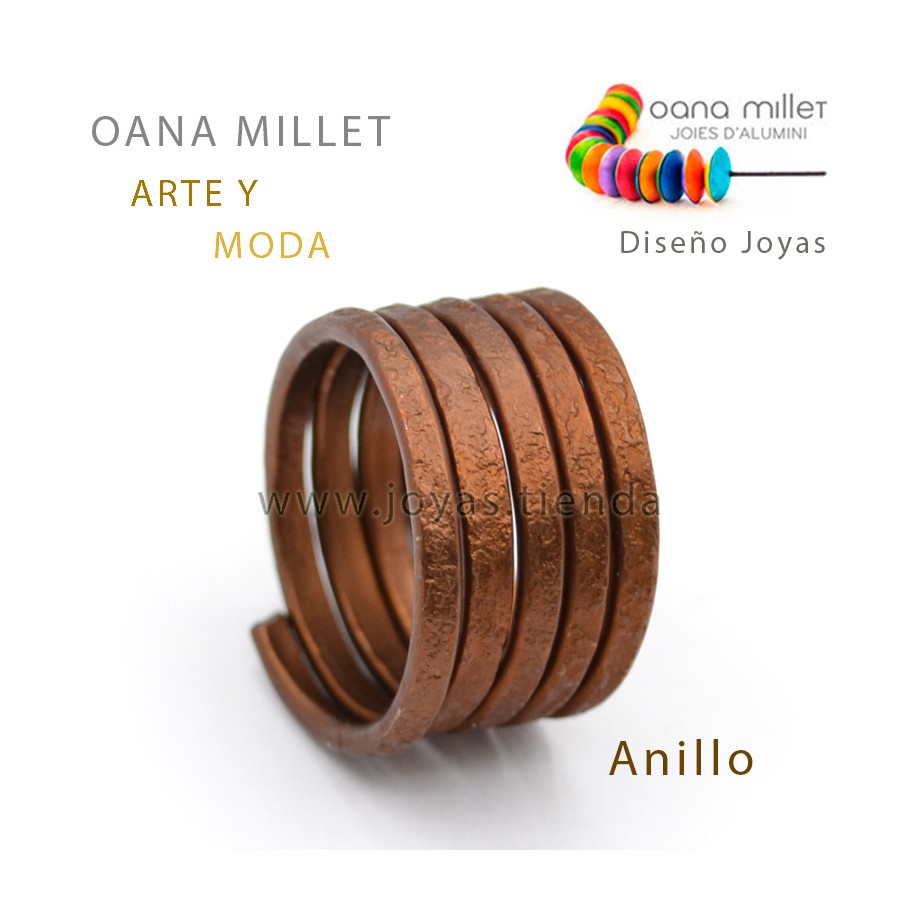 Anillo Vida Marrón Perspectiva