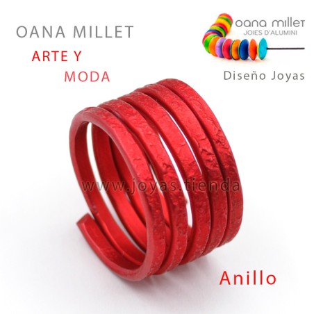 Anillo Vida Rojo