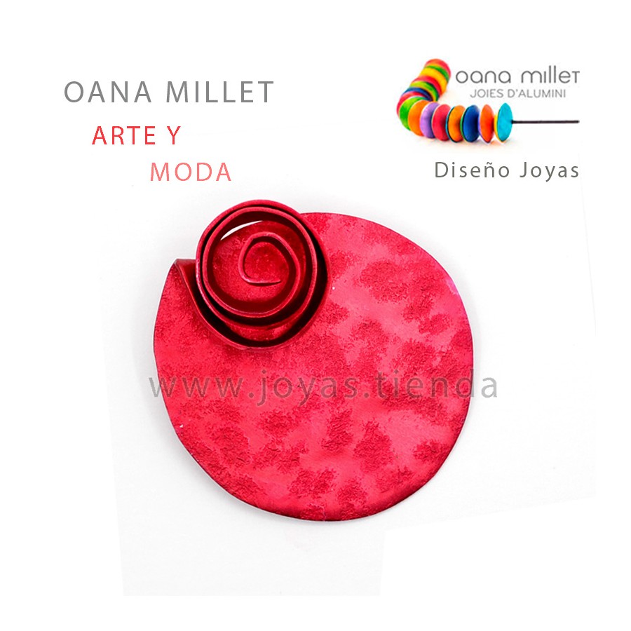 Broche Infinito Rojo