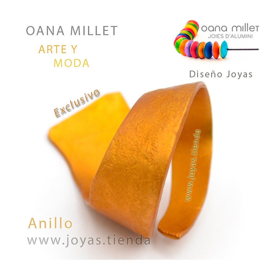 Anillo Evo Amarillo Lado