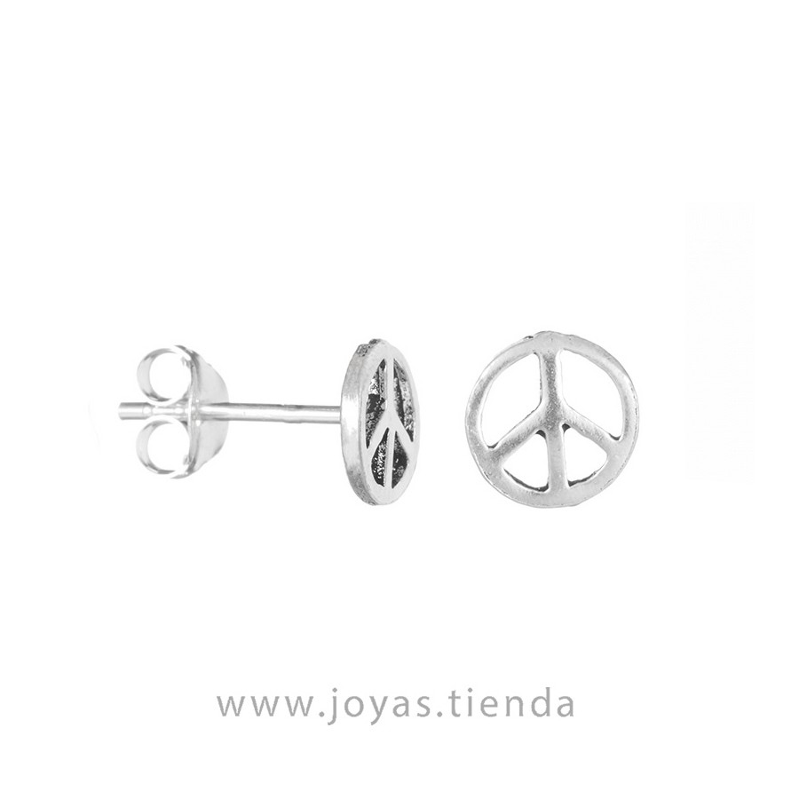 Pendiente Plata 925 Paz
