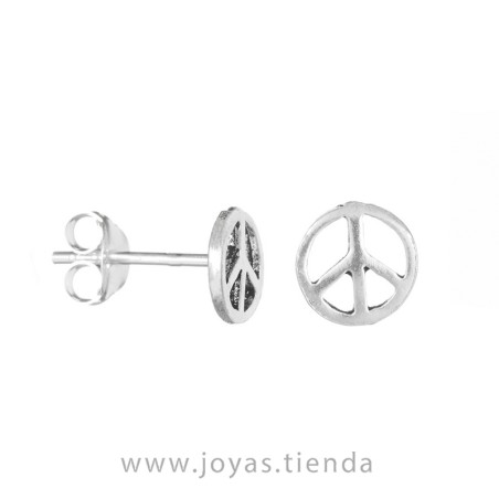 Pendiente Plata 925 Paz