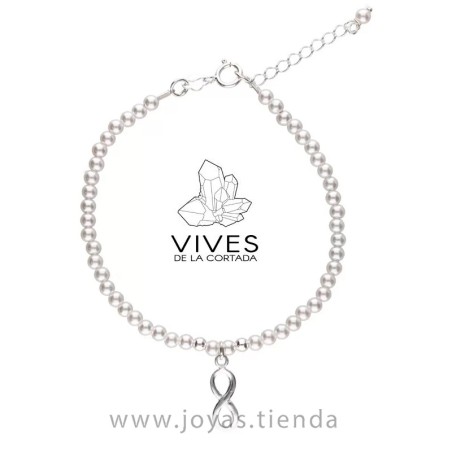 Pulsera Perlas Plata de Ley 925
