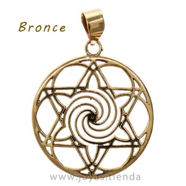 Colgante de Bronce Estrella