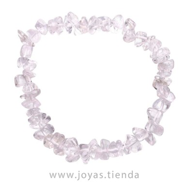 Pulsera Chip de Cuarzo Transparente Frontal