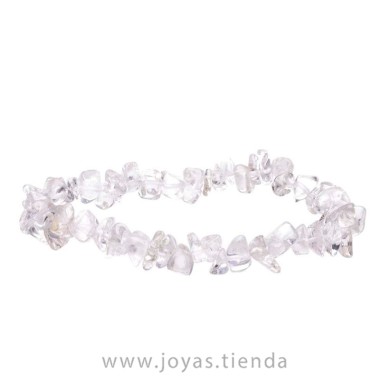 Pulsera Chip de Cuarzo Transparente