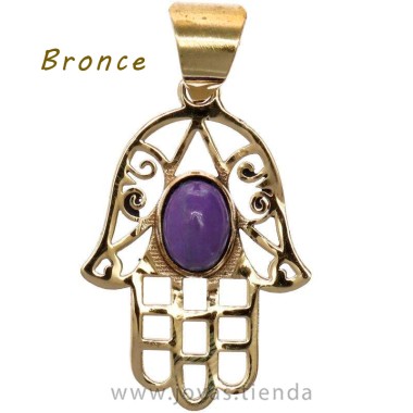 Colgante de Bronce Mano Fátima