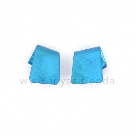 Pendientes lazo azules