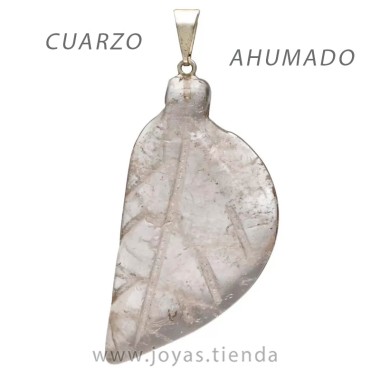 Colgante de Cuarzo Ahumado
