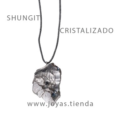 Colgante Shungit Cristalizado