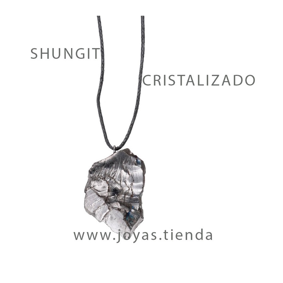 Colgante Shungit Cristalizado