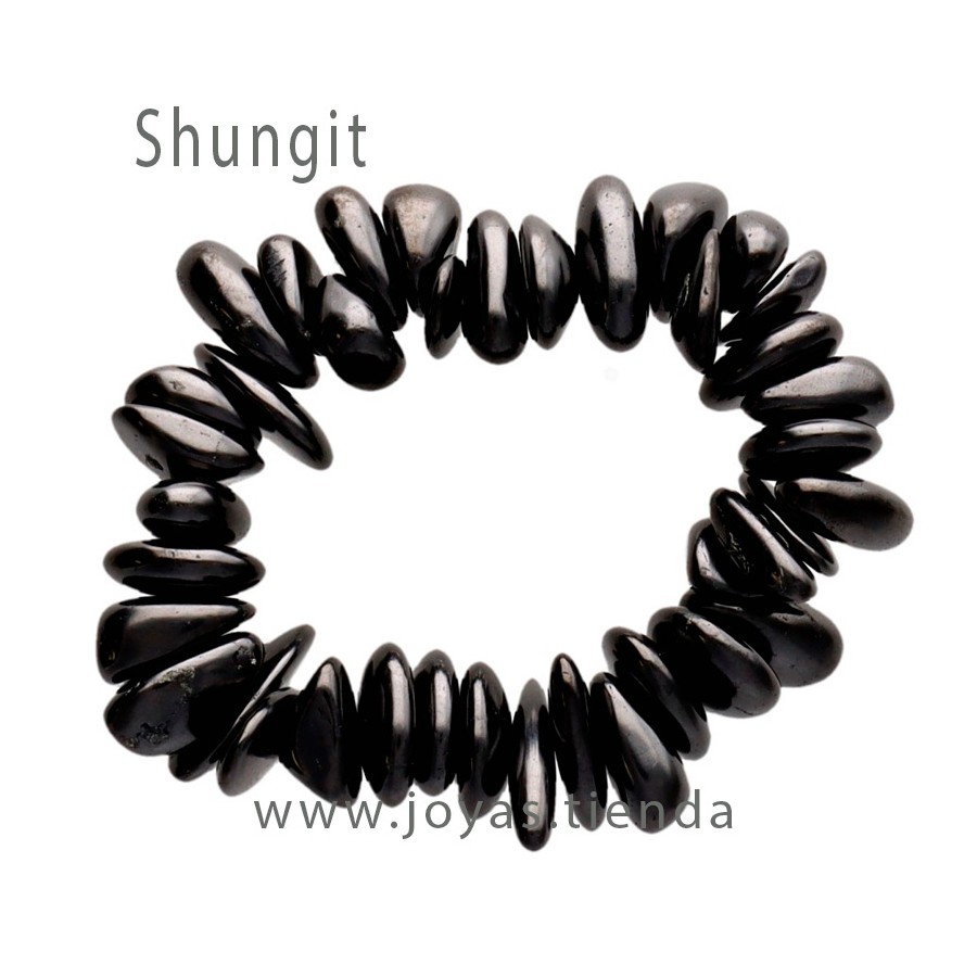 Pulsera Rodado de Shungit