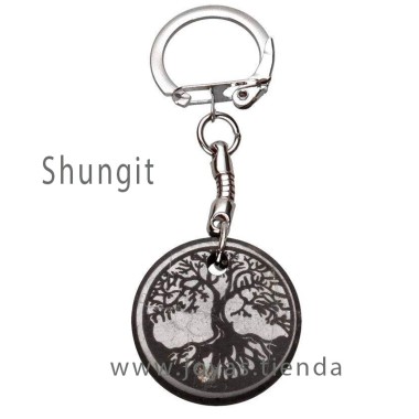 Llavero de Shungit Árbol de la Vida