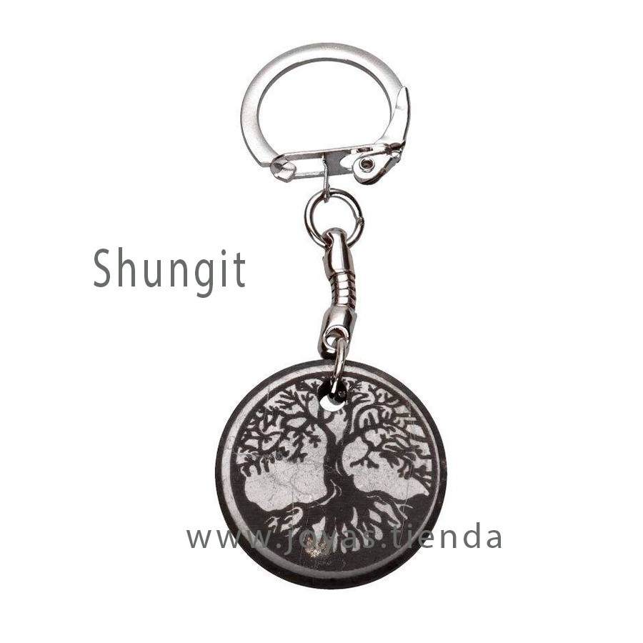 Llavero de Shungit Árbol de la Vida