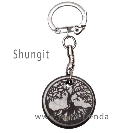 Llavero de Shungit Árbol de la Vida