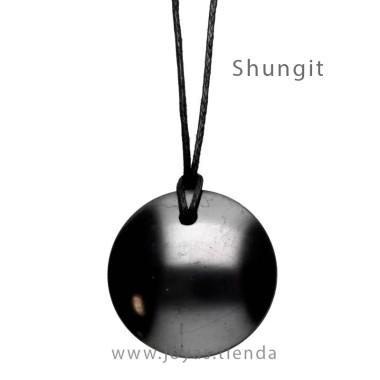 Colgante Shungit Disco