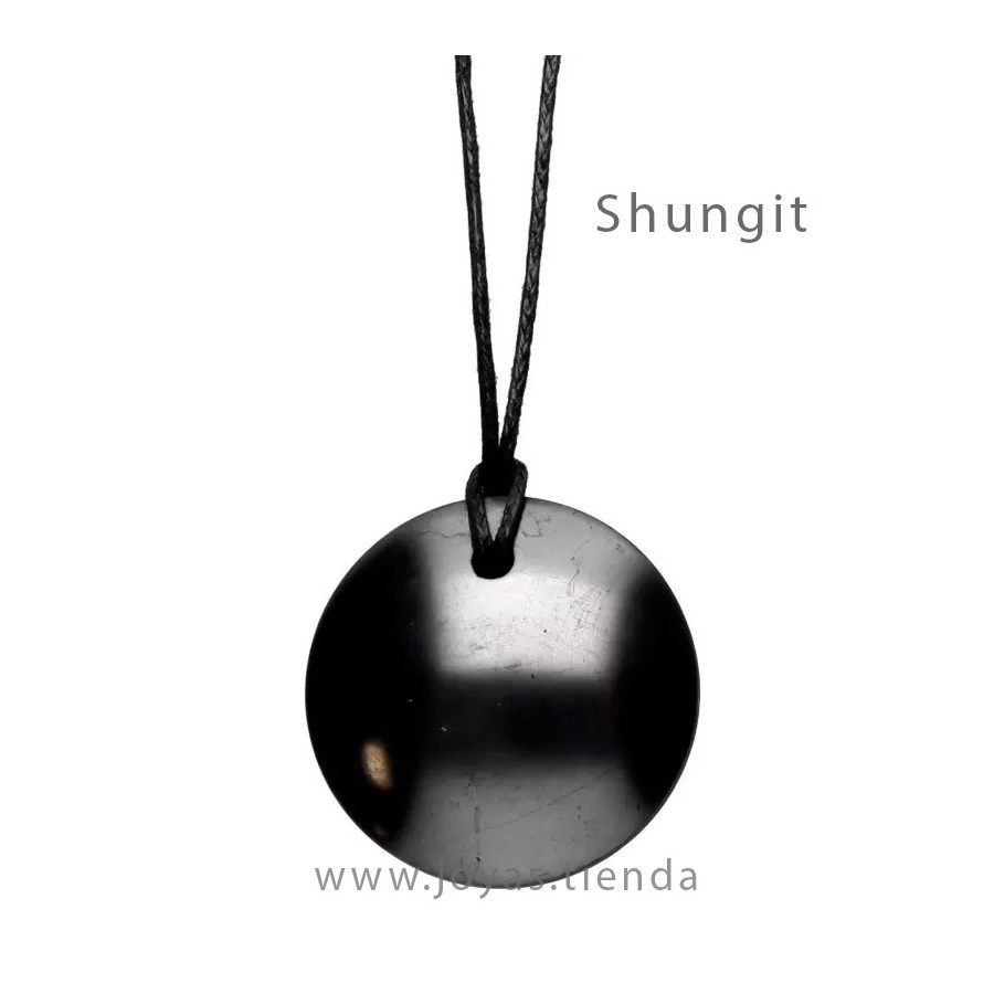 Colgante Shungit Disco
