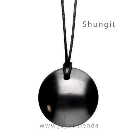 Colgante Shungit Disco