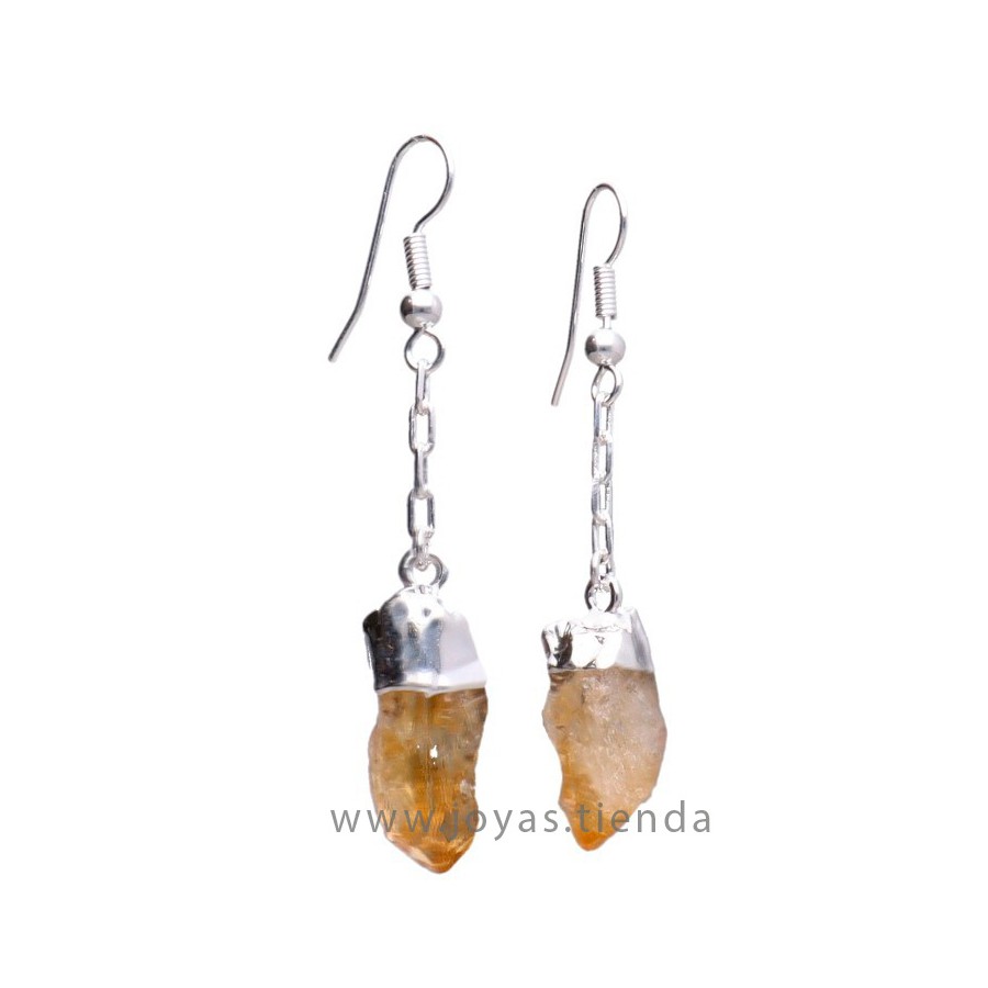 Pendientes Punta Citrino