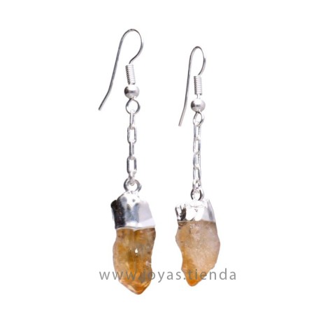 Pendientes Punta Citrino