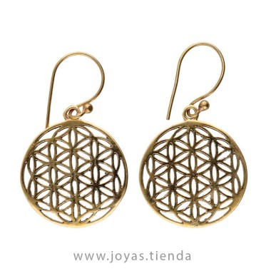 Pendientes Flor de la Vida