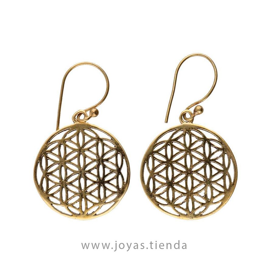 Pendientes Flor de la Vida