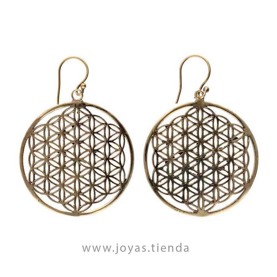 Pendientes Flor de la Vida Grandes