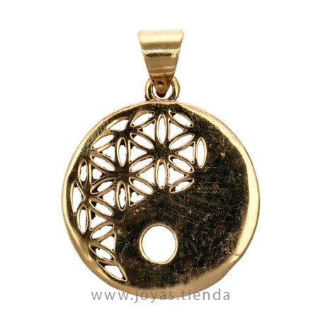 Colgante de Bronce Yin Yang