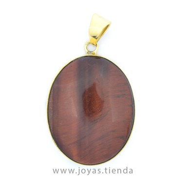 Colgante de Bronce con Ojo de Gato