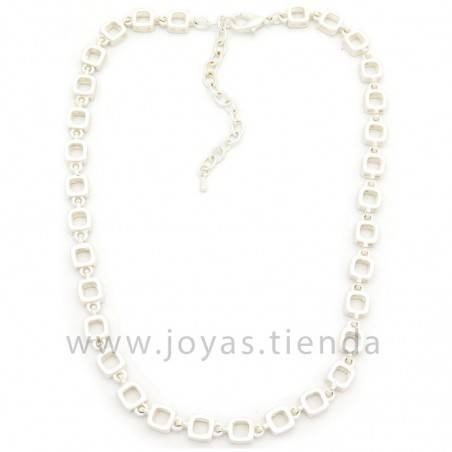Collar Kiribati Plateado
