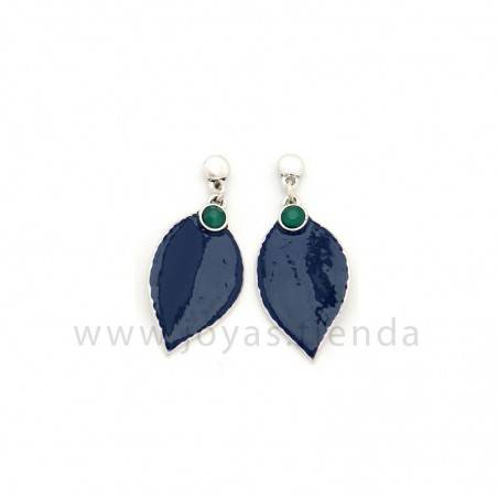 Pendientes Aurora Azules