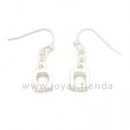 Pendientes Kiribati Plateados