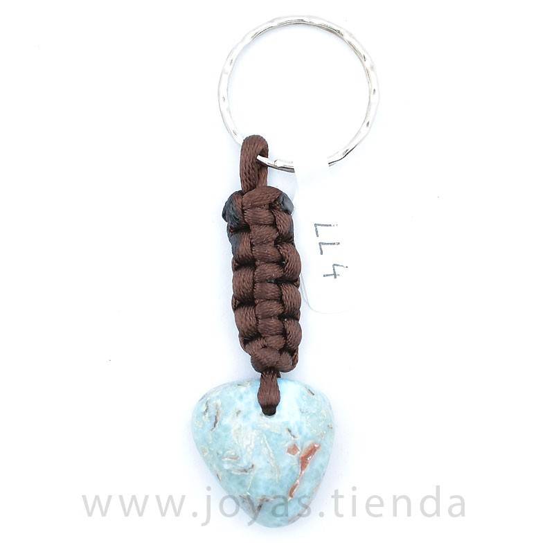 Llavero Larimar Corazón LL4 Llavero Larimar Corazón LL4