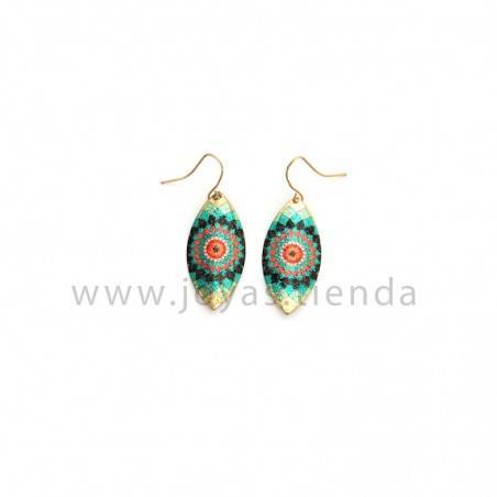 Pendientes Zanzibar Snake Gold