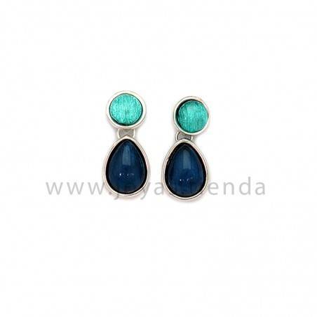 Pendientes Pipa II Azules