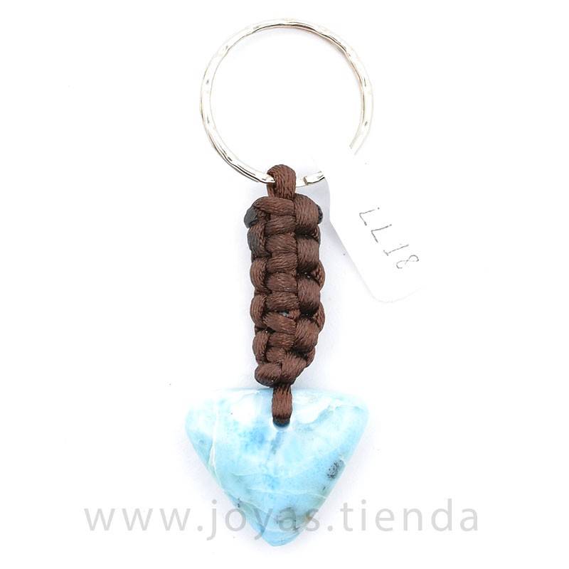 Llavero Larimar Triangular LL18 Llavero Larimar Triangular LL18