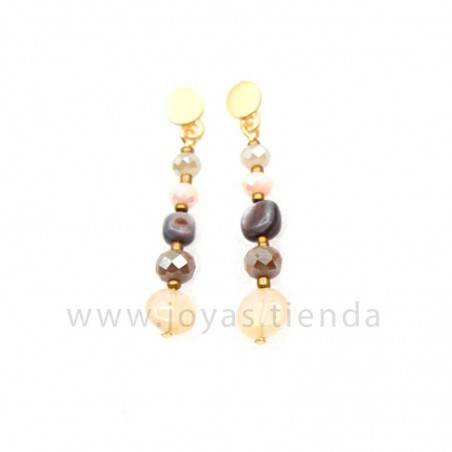Pendientes Astrid Crema