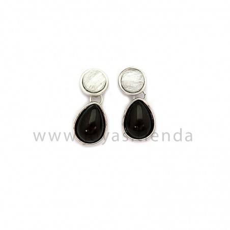Pendientes Pipa II Negros