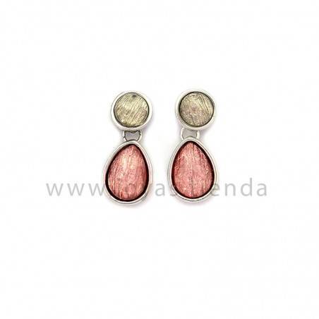 Pendientes Pipa II Rosas