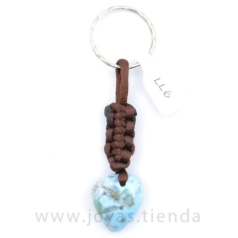 Llavero Larimar Corazón LL6 Llavero Larimar Corazón LL6