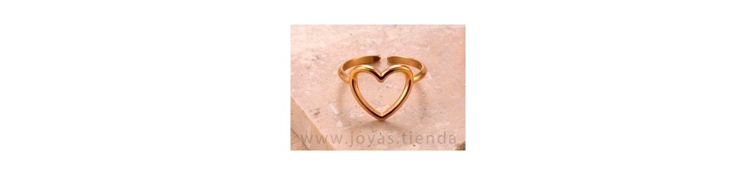 Anillos de bisutería. Diseños originales y diferentes. Ajustables.
